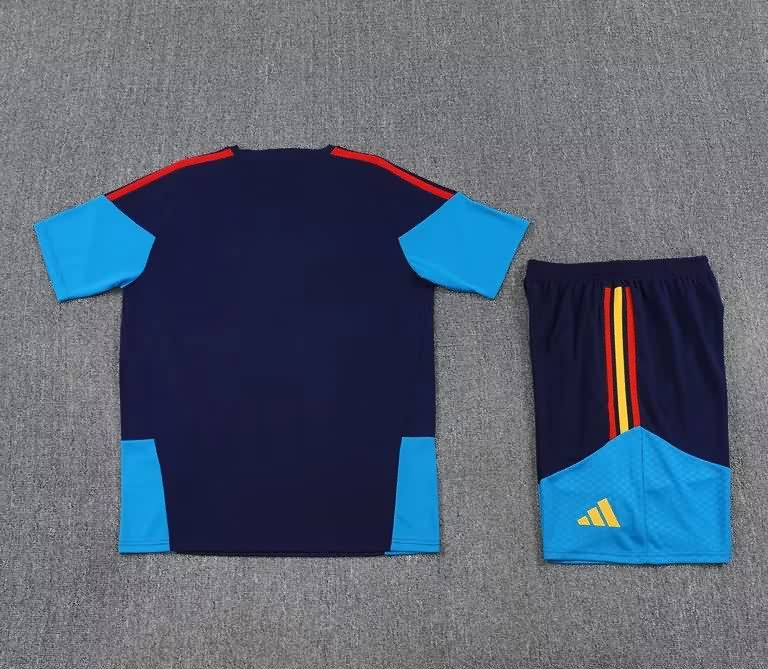 AAA(Thailand) Spain 2026 Dark Blue Soccer Training Sets