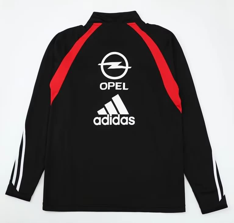 AAA(Thailand) AC Milan 2003/04 Black Soccer Sweater