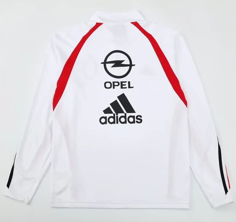 AAA(Thailand) AC Milan 2003/04 White Soccer Sweater