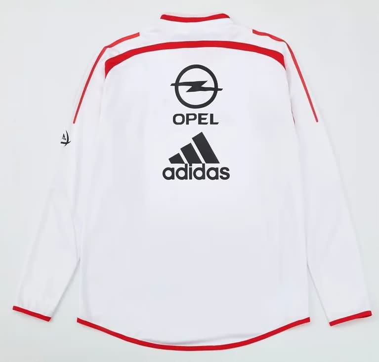 AAA(Thailand) AC Milan 2004/05 White Soccer Sweater