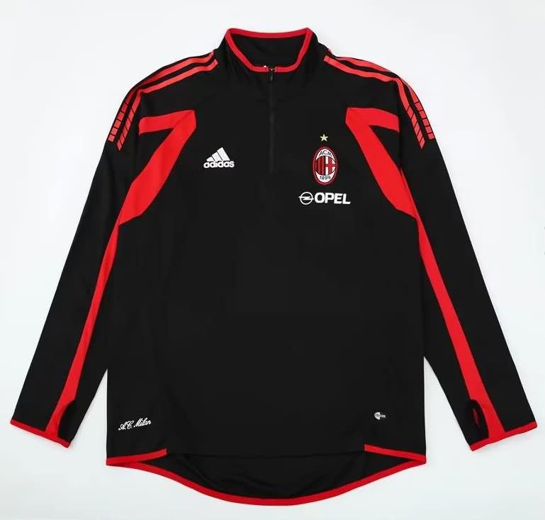 AAA(Thailand) AC Milan 2005/06 Black Soccer Sweater