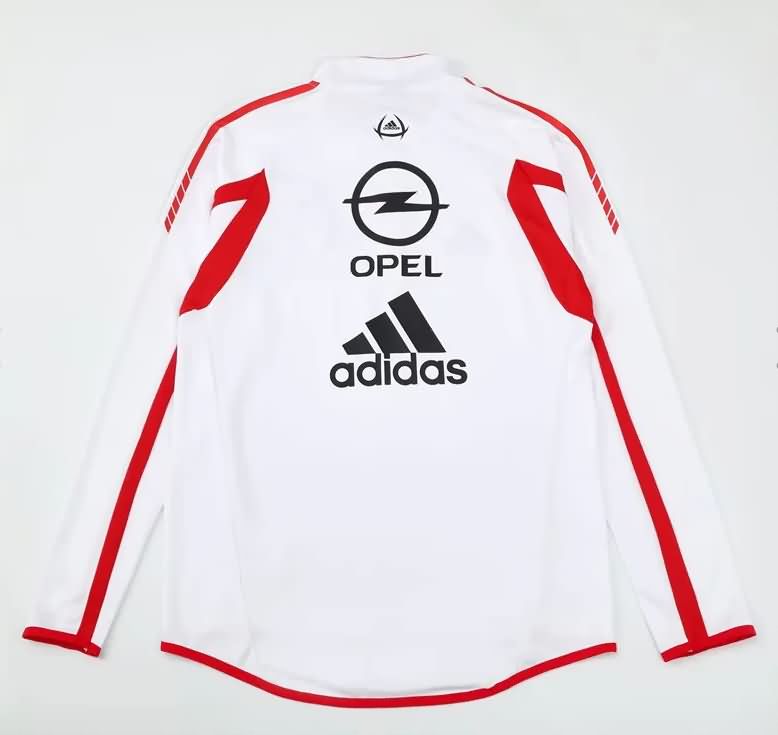 AAA(Thailand) AC Milan 2005/06 White Soccer Sweater