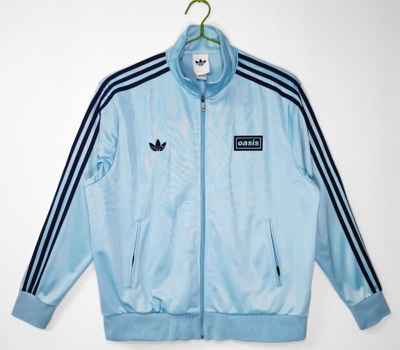 AAA(Thailand) Adidas Oasis 2025 Blue Soccer Jacket