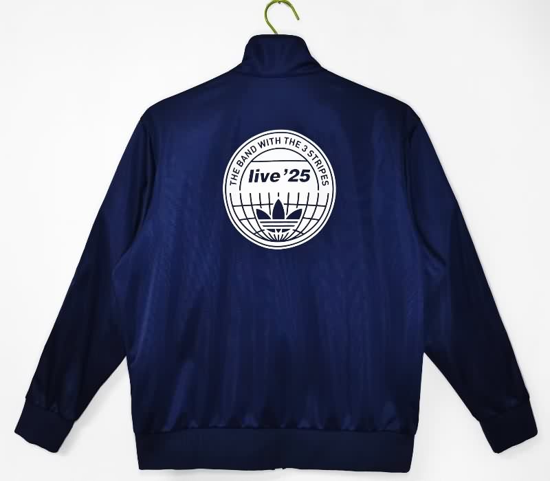 AAA(Thailand) Adidas Oasis 2025 Dark Blue Soccer Jacket