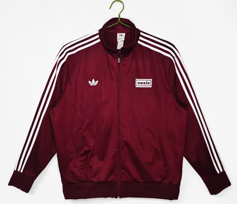 AAA(Thailand) Adidas Oasis 2025 Red Soccer Jacket