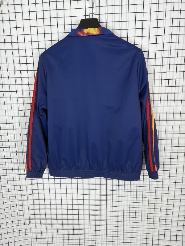 AAA(Thailand) Ajax 25/26 Dark Blue Reversible Soccer Windbreaker