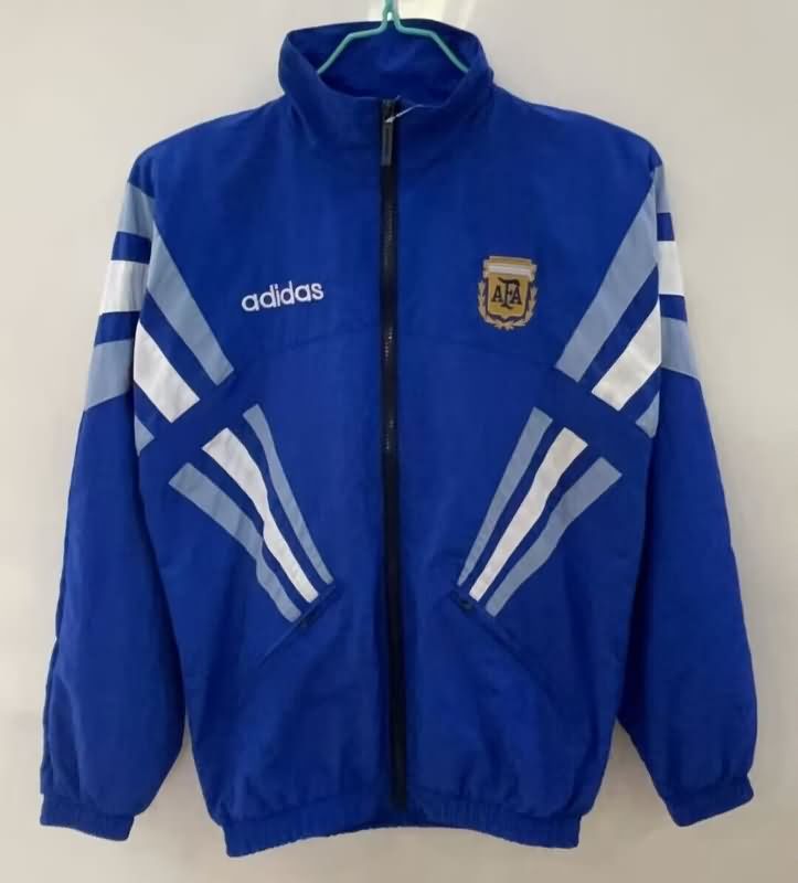 AAA(Thailand) Argentina 2025 Blue Soccer Windbreaker
