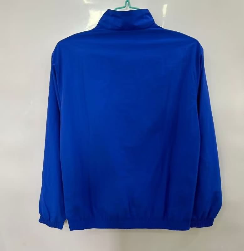 AAA(Thailand) Argentina 2025 White Blue Reversible Soccer Windbreaker