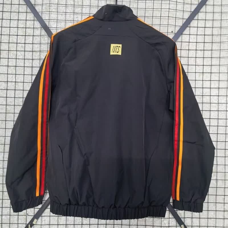 AAA(Thailand) Arsenal 25/26 Black Soccer Windbreaker