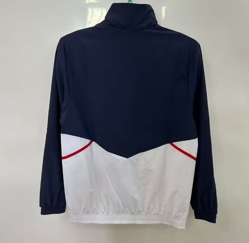 AAA(Thailand) Arsenal 25/26 Dark Blue Soccer Windbreaker