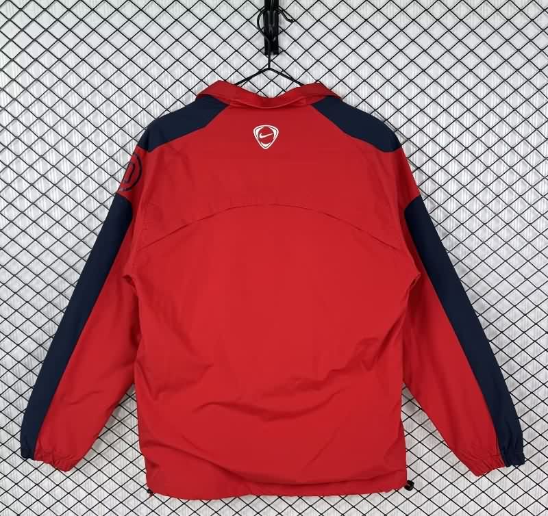AAA(Thailand) Arsenal 25/26 Red Soccer Windbreaker 03