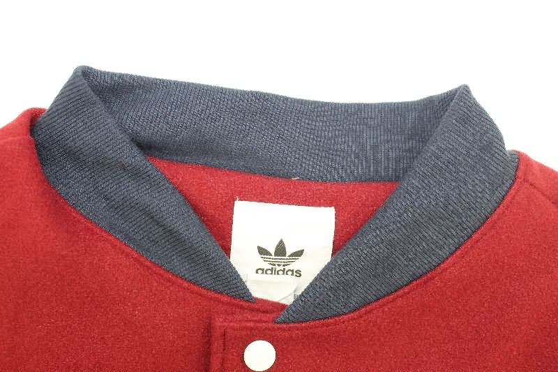 AAA(Thailand) Arsenal 25/26 Red Baseball Jacket