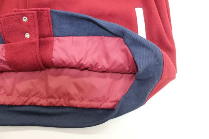 AAA(Thailand) Arsenal 25/26 Red Baseball Jacket