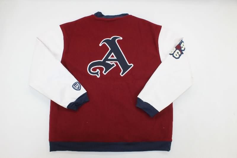 AAA(Thailand) Arsenal 25/26 Red Baseball Jacket