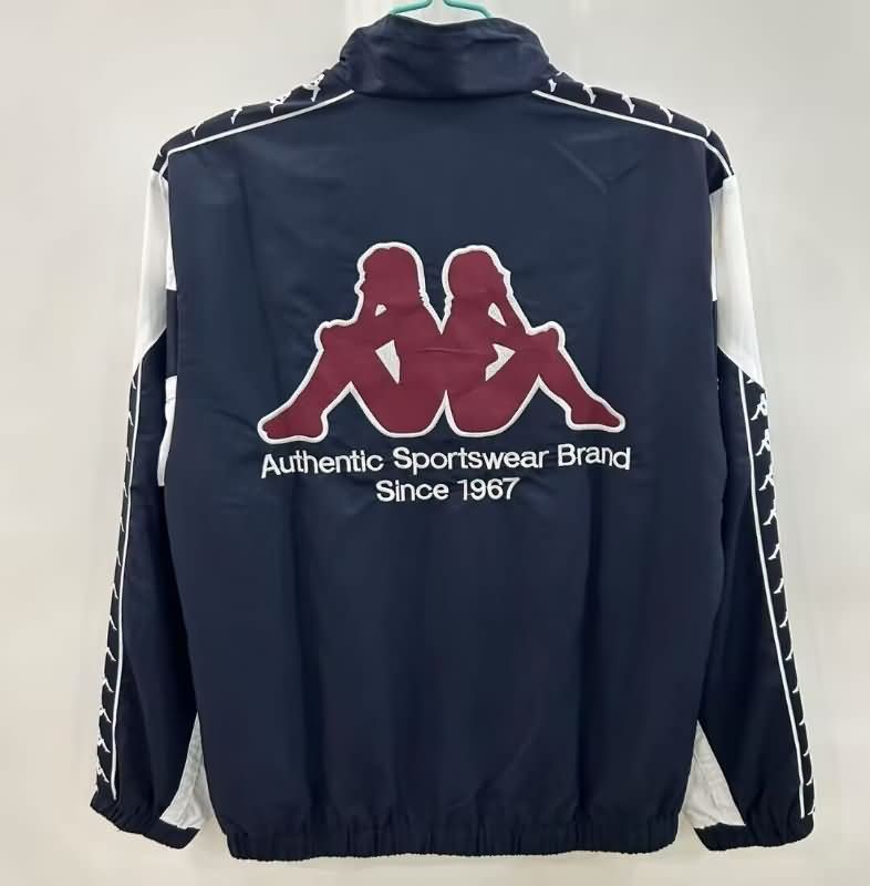 AAA(Thailand) Barcelona 25/26 Dark Blue Soccer Windbreaker