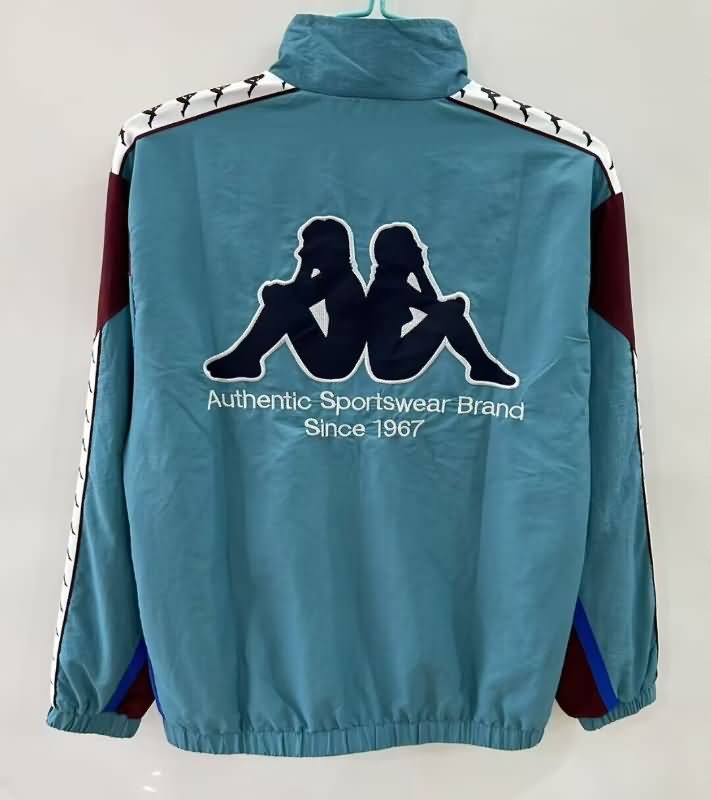 AAA(Thailand) Barcelona 25/26 Green Soccer Windbreaker