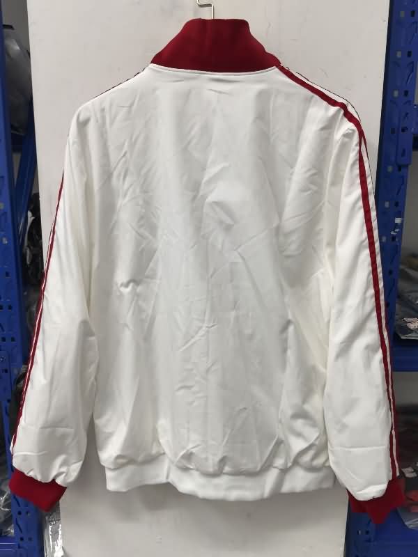 AAA(Thailand) Bayern Munich 25/26 White Soccer Windbreaker