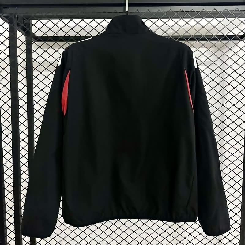 AAA(Thailand) Benfica 25/26 Black Soccer Windbreaker
