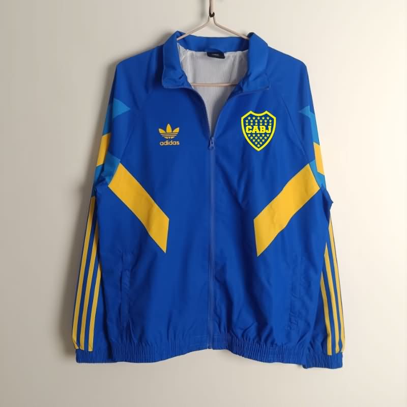 AAA(Thailand) Boca Juniors 25/26 Blue Soccer Windbreaker