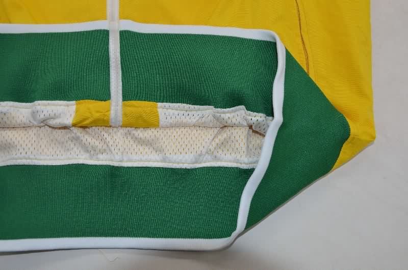 AAA(Thailand) Brazil 2025 Yellow Soccer Windbreaker