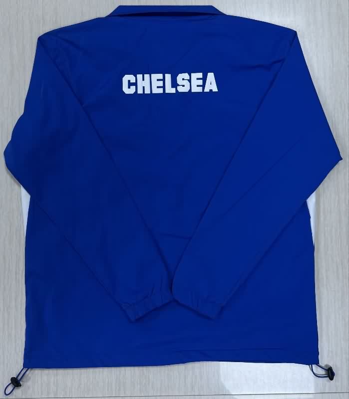 AAA(Thailand) Chelsea 25/26 Blue Soccer Windbreaker