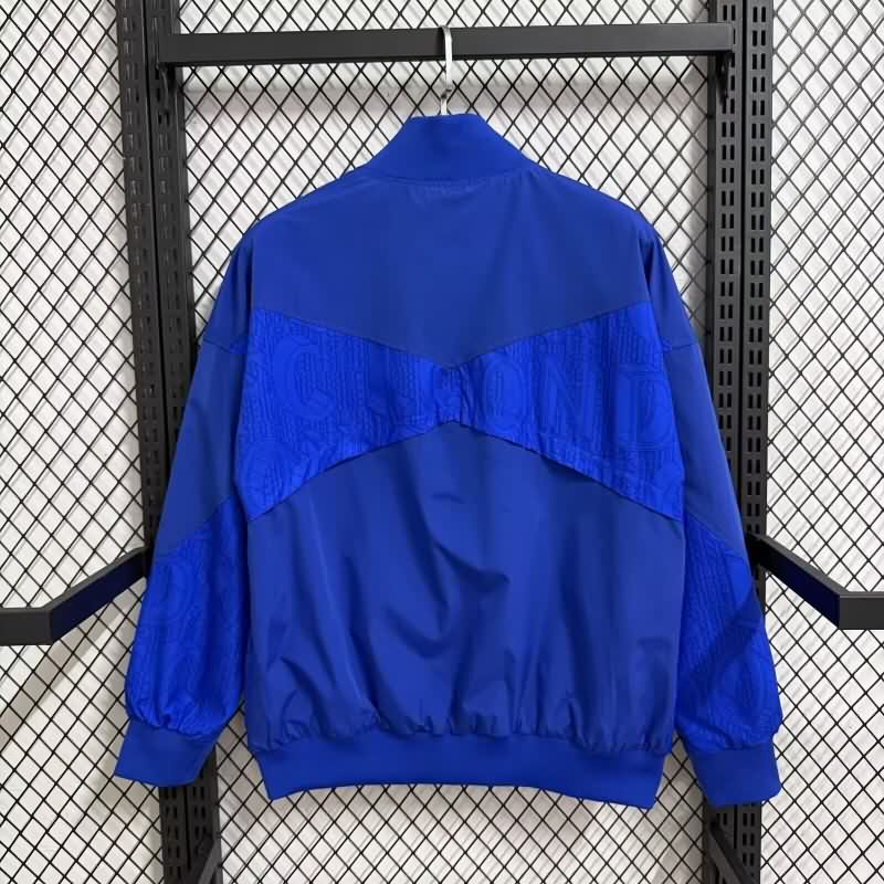 AAA(Thailand) Chelsea 25/26 Blue Soccer Windbreaker 02