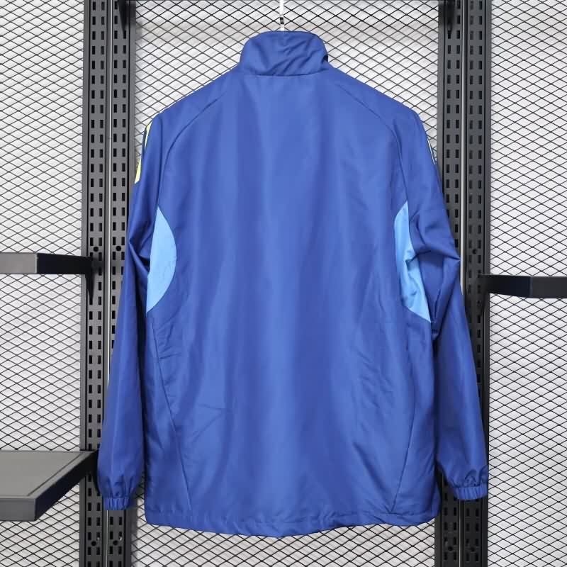 AAA(Thailand) Club America 25/26 Blue Soccer Windbreaker
