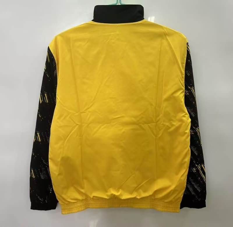 AAA(Thailand) Dortmund 25/26 Yellow Green Reversible Soccer Windbreaker