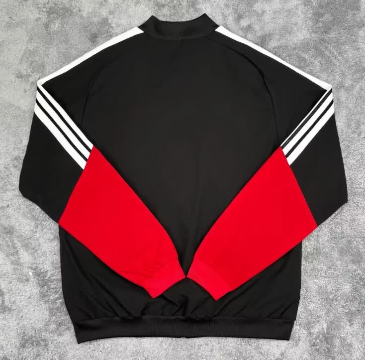 AAA(Thailand) Germany 2025 Black Soccer Windbreaker 02