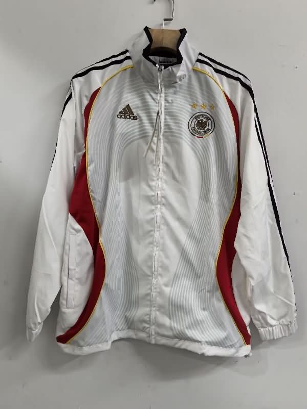 AAA(Thailand) Germany 2025 White Soccer Windbreaker 02