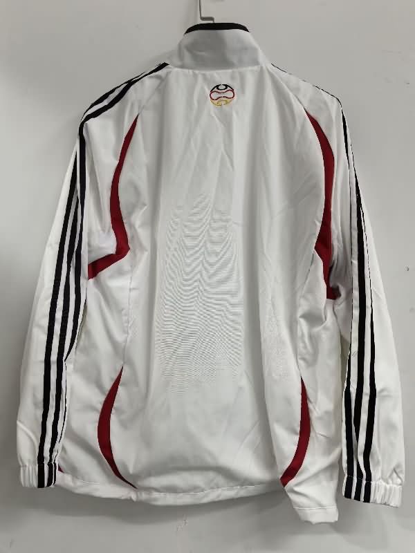 AAA(Thailand) Germany 2025 White Soccer Windbreaker 02