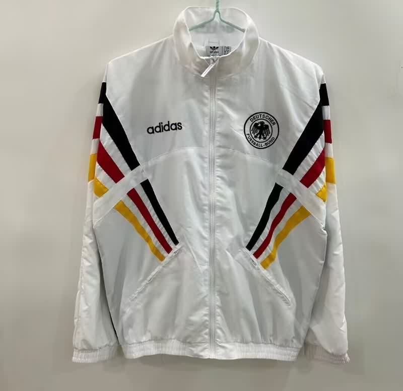 AAA(Thailand) Germany 2025 White Soccer Windbreaker 03