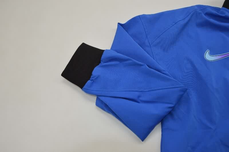 AAA(Thailand) Inter Milan 25/26 Blue Soccer Windbreaker