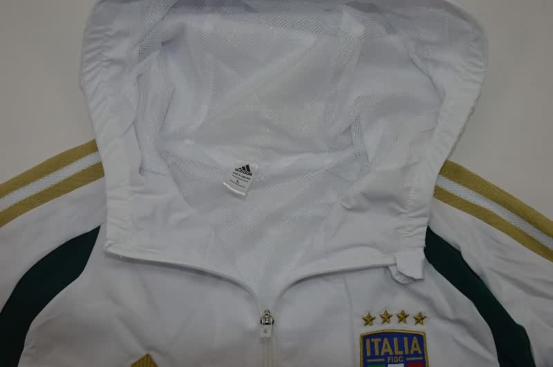 AAA(Thailand) Italy 2026 White Soccer Windbreaker