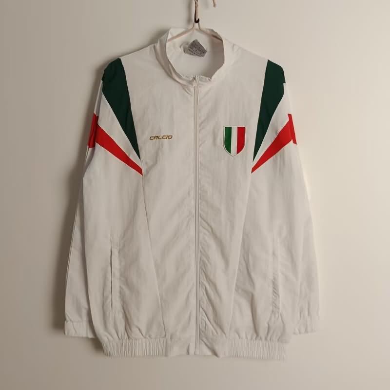 AAA(Thailand) Italy 2025 White Soccer Windbreaker