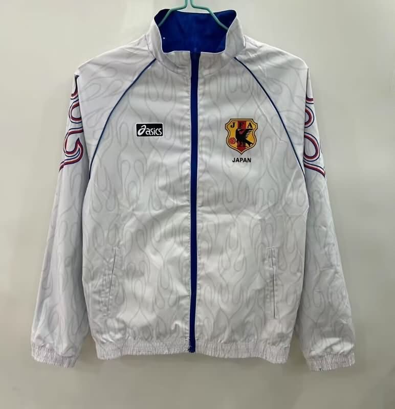 AAA(Thailand) Japan 2025 Blue White Reversible Soccer Windbreaker