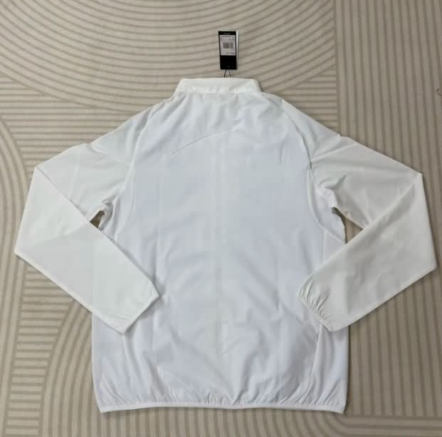 AAA(Thailand) Juventus 25/26 White Soccer Windbreaker
