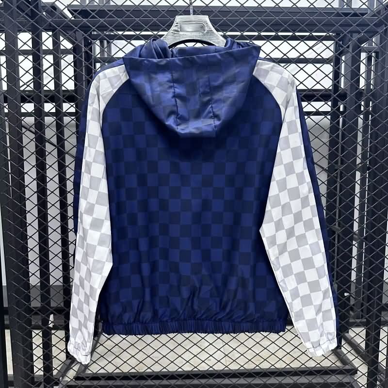 AAA(Thailand) Liverpool 25/26 Dark Blue Soccer Windbreaker