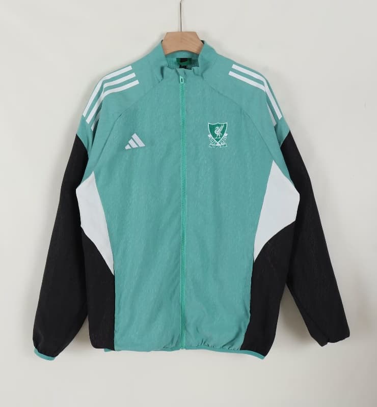 AAA(Thailand) Liverpool 25/26 Green Soccer Windbreaker 03 AAA(Thailand) Liverpool 25/26 Green Soccer Windbreaker 03