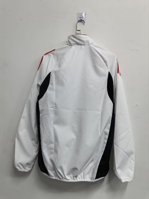 AAA(Thailand) Liverpool 25/26 White Soccer Windbreaker