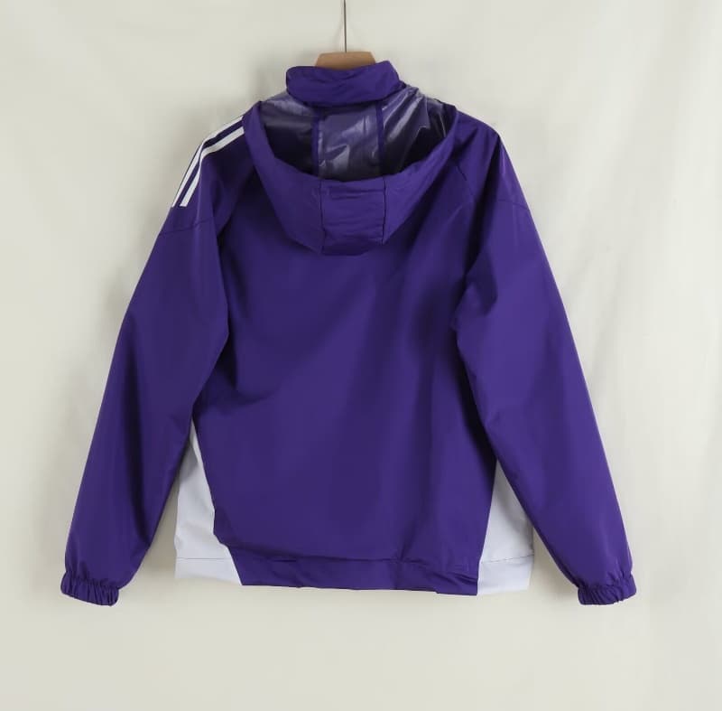 AAA(Thailand) Manchester United 25/26 Purple Soccer Windbreaker 02