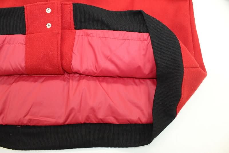AAA(Thailand) Manchester United 25/26 Red Baseball Jacket