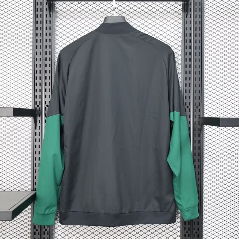AAA(Thailand) Mexico 2025 Black Soccer Windbreaker