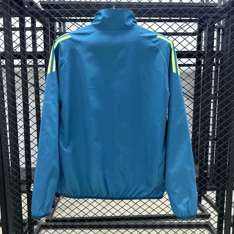 AAA(Thailand) Mexico 2025 Green Soccer Windbreaker 02