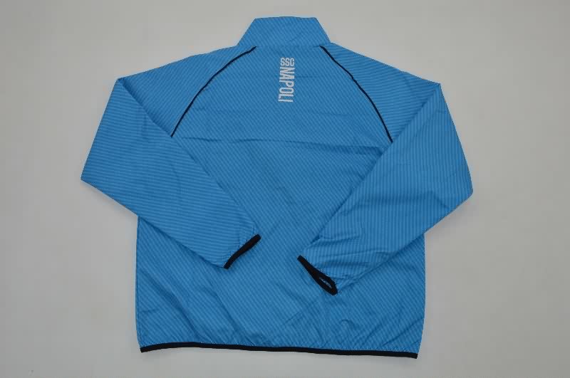 AAA(Thailand) Napoli 25/26 Blue Soccer Windbreaker