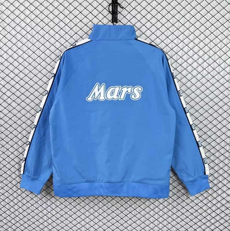 AAA(Thailand) Napoli 25/26 Blue Soccer Windbreaker 04