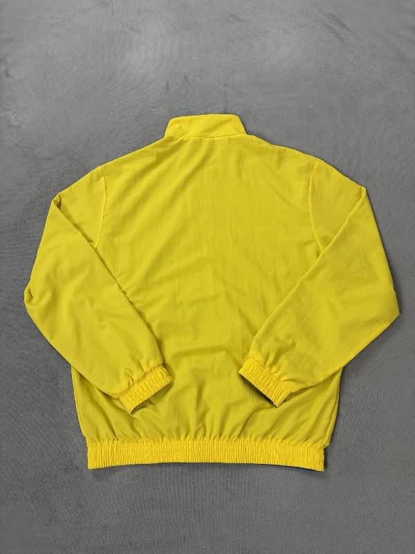 AAA(Thailand) Nike 2025 Yellow Blue Reversible Soccer Windbreaker