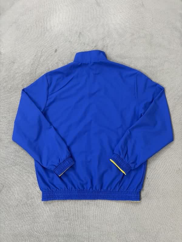 AAA(Thailand) Nike 2025 Yellow Blue Reversible Soccer Windbreaker