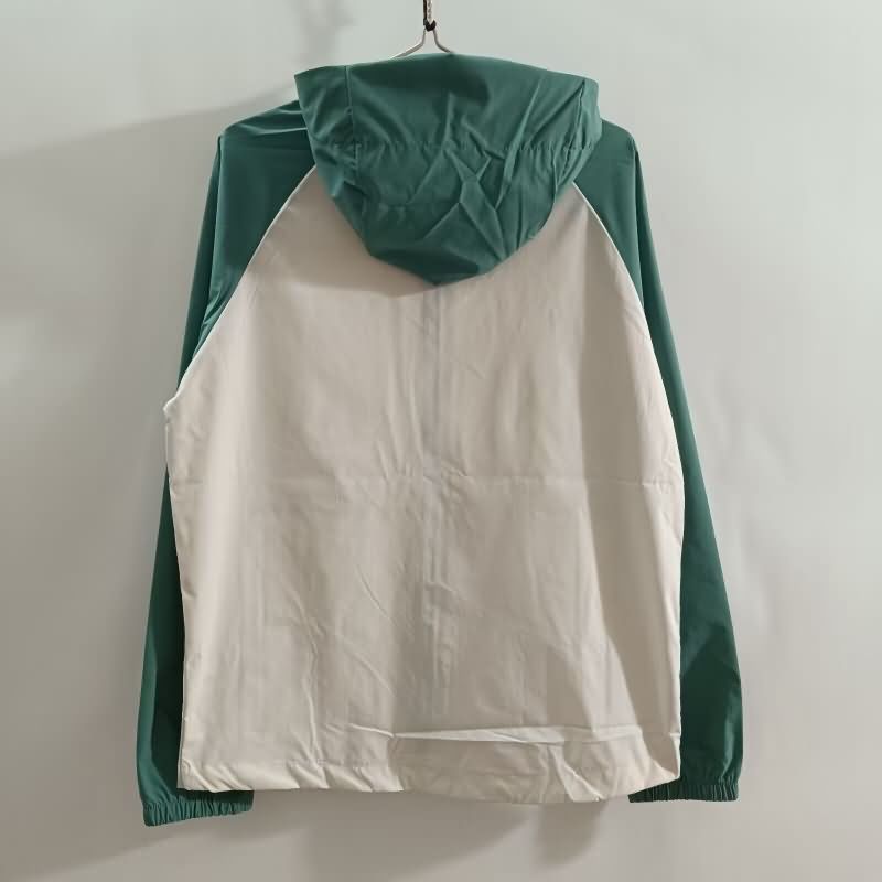 AAA(Thailand) Palmeiras 2025 Grey Soccer Windbreaker