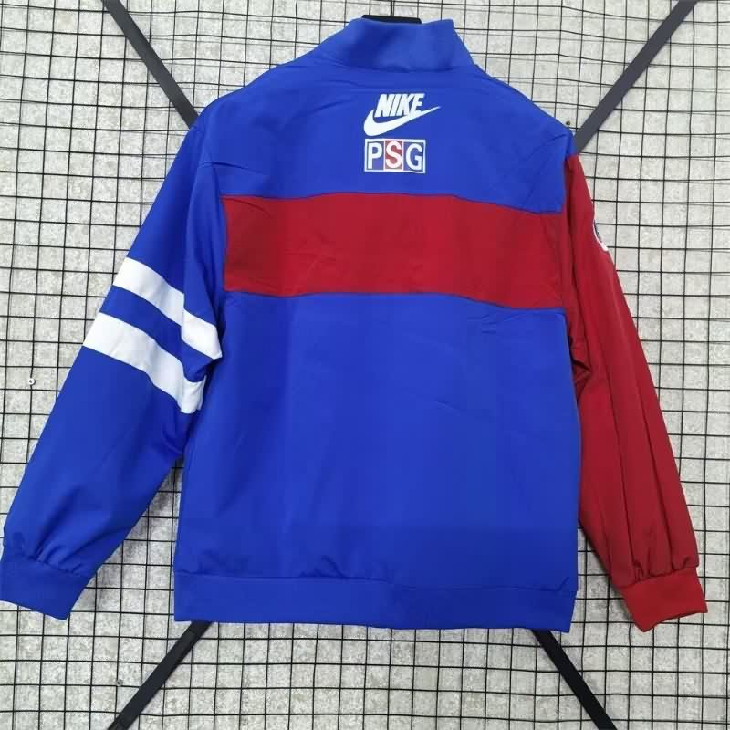 AAA(Thailand) Paris St German 25/26 Blue Soccer Windbreaker 02